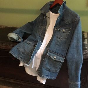 GAP. Jean jacket. Size S with Stretch